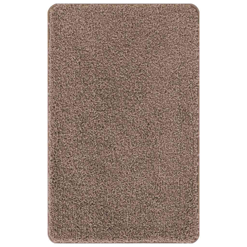 Vidaxl antislip badmat bruin 60 x 90 cm pp