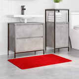 Vidaxl antislip badmat rood 60 x 90 cm pp