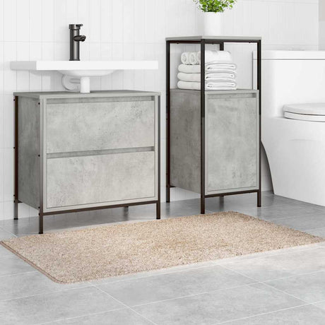 Vidaxl antislip badmat crème 70 x 120 cm pp