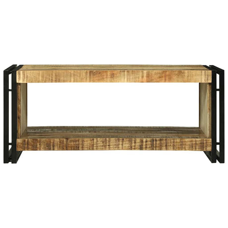 Vidaxl salontafel bruin 90 x 50 x 38 cm massief mango hout