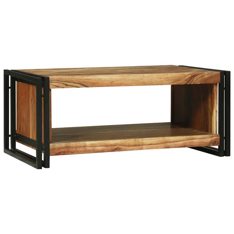 Vidaxl salontafel bruin 90 x 50 x 38 cm massief acaciahout