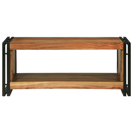 Vidaxl salontafel bruin 90 x 50 x 38 cm massief acaciahout