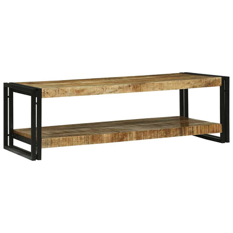 Vidaxl salontafel bruin 120 x 50 x 38 cm massief mango hout