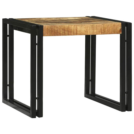 Vidaxl salontafel 2 st bruin 48 x 40 x 40 cm massief mango hout