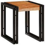 Vidaxl nesttafel 3 st bruin en zwart 82 x 40 x 45 cm