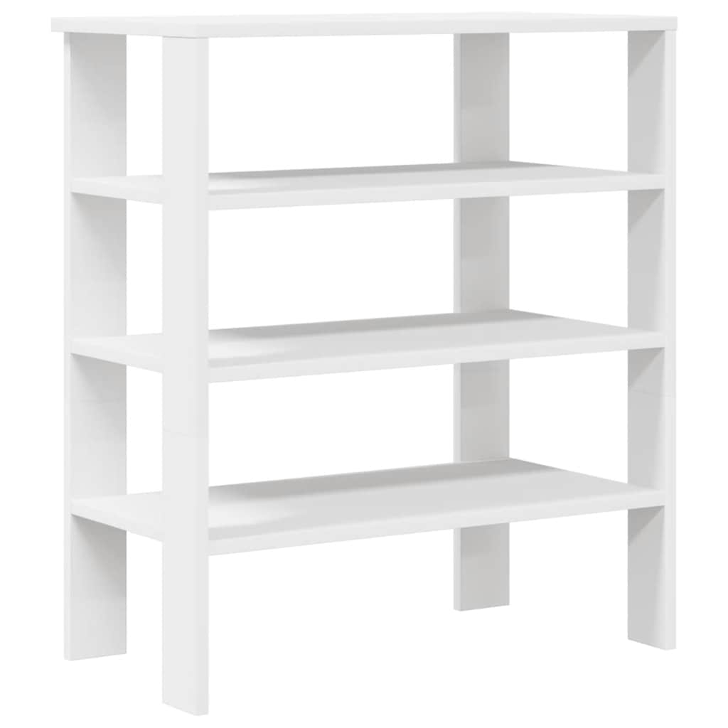 Vidaxx Schuhregal 61x32x70 cm, fertiges Holz weiß