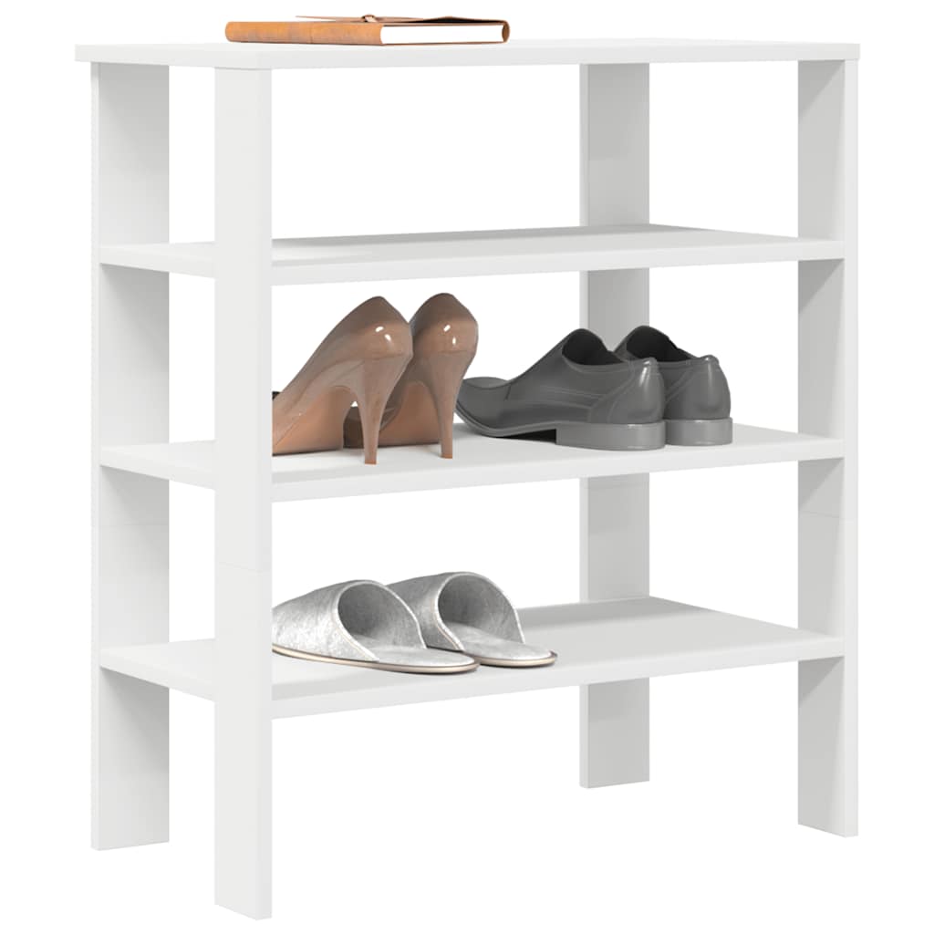 Vidaxx Schuhregal 61x32x70 cm, fertiges Holz weiß