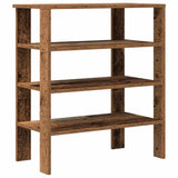 Vidaxx Schuhregal 61x32x70 cm fertiges Holz, altholzfarben