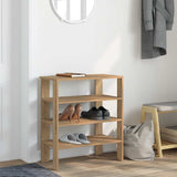 VidaXL Schuhregal 61x32x70 cm aus handgefertigtem Holz, Farbe handwerkliche Eiche