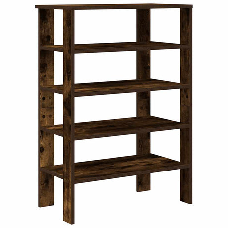 Vidaxx Schuhregal 61x32x87,5 cm verarbeitetes Holz, geräucherte Eiche