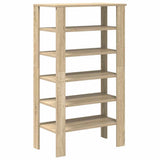 VidaXL Schuhregal 61x32x105 cm, Holzwerkstoff Sonoma-Eiche-farbig