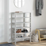Vidaxx Schuhregal 61x32x105 cm Holzwerkstoff Betongrau