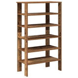 Vidaxx Schuhregal 61x32x105 cm fertiges Holz, altholzfarben