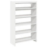 Vidaxx Schuhregal 60x25x100 cm aus Holz weiß lackiert