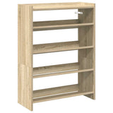 Vidaxx Schuhregal 60x25x81 cm, fertiges Holz Sonoma-Eiche-farbig