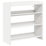 Vidaxx Schuhregal 60x25x62 cm, lackiertes Holz weiß