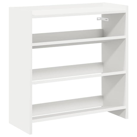 Vidaxx Schuhregal 60x25x62 cm, lackiertes Holz weiß