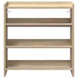 Vidaxx Schuhregal 60x25x62 cm, fertiges Holz Sonoma-Eiche-farbig