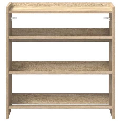 Vidaxx Schuhregal 60x25x62 cm, fertiges Holz Sonoma-Eiche-farbig