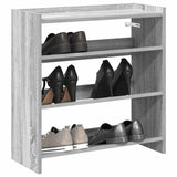 Vidaxx Schuhregal 60x25x62 cm, fertiges Holz, graue Sonoma-Eiche