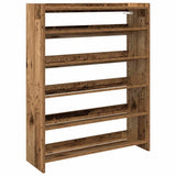Vidaxx Schuhregal 80x25x100 cm fertiges Holz, altholzfarben