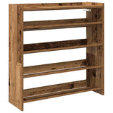 Vidaxx Schuhregal 80x25x81 cm fertiges Holz, altholzfarben