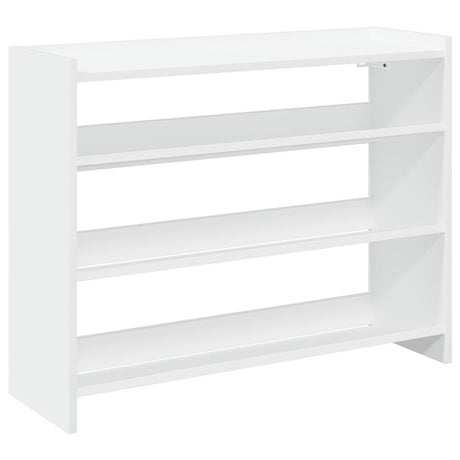 Vidaxx Schuhregal 80x25x62 cm, lackiertes Holz weiß
