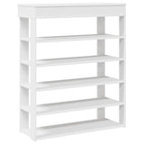 Vidaxx Schuhregal 80x30x98 cm, lackiertes Holz weiß