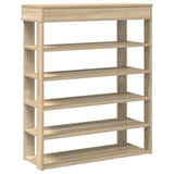 Vidaxx Schuhregal 80x30x98 cm Holzwerkstoff Sonoma-Eiche-farbig