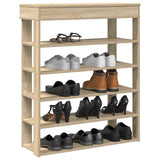 Vidaxx Schuhregal 80x30x98 cm Holzwerkstoff Sonoma-Eiche-farbig