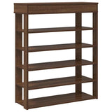 Vidaxx Schuhregal 80 x 30 x 98 cm, fertige Holzfarbe, braune Eiche