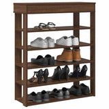 Vidaxx Schuhregal 80 x 30 x 98 cm, fertige Holzfarbe, braune Eiche