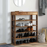 Vidaxx Schuhregal 80x30x98 cm fertiges Holz, altholzfarben