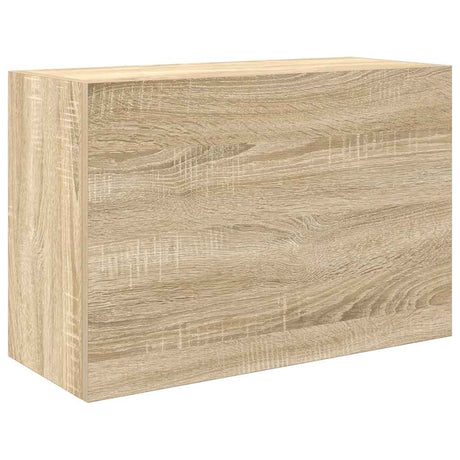 Vidaxl badkamerwandkast 60x25x40 cm bewerkt hout sonoma eikenkleurig