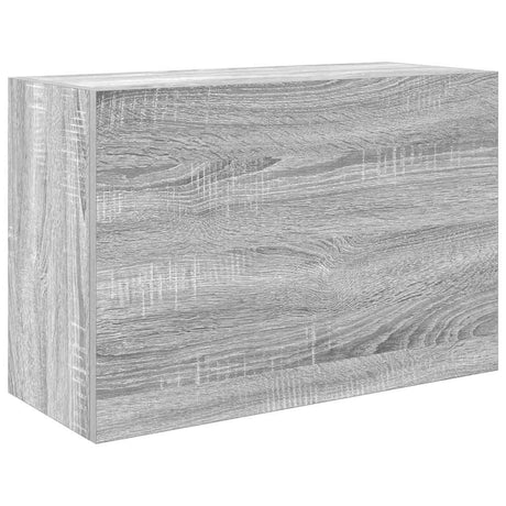 Vidaxl badkamerwandkast 60x25x40 cm bewerkt hout grijs sonoma eiken