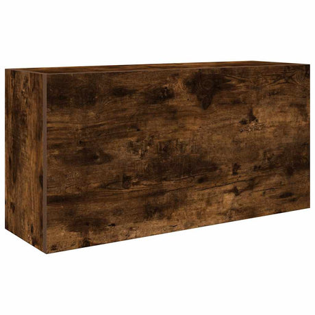 Vidaxl badkamerwandkast 80x25x40 cm bewerkt hout gerookt eikenkleurig
