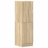 Vidaxl keukenkast 38x41,5x131,5 cm bewerkt hout sonoma eikenkleurig