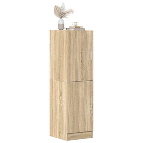 Vidaxl keukenkast 38x41,5x131,5 cm bewerkt hout sonoma eikenkleurig