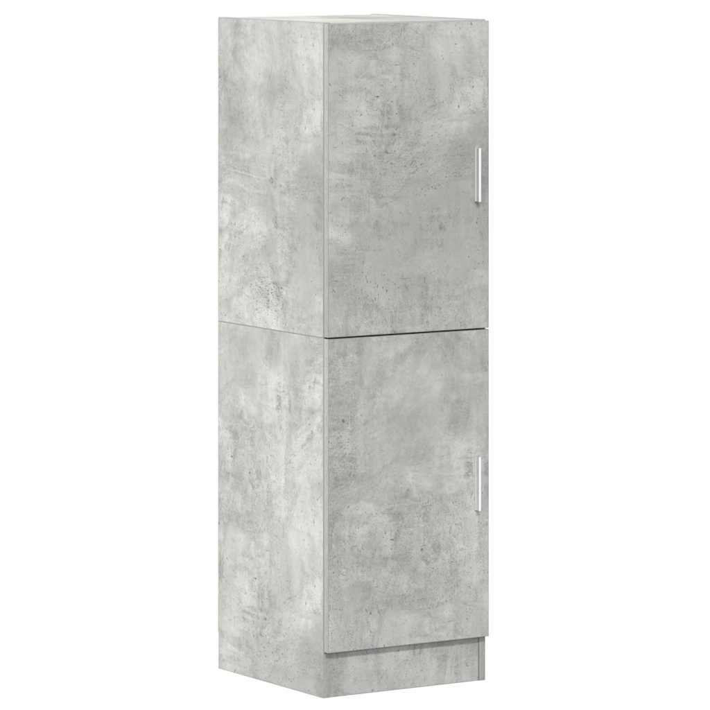 Vidaxl keukenkast 38x41,5x131,5 cm bewerkt hout betongrijs