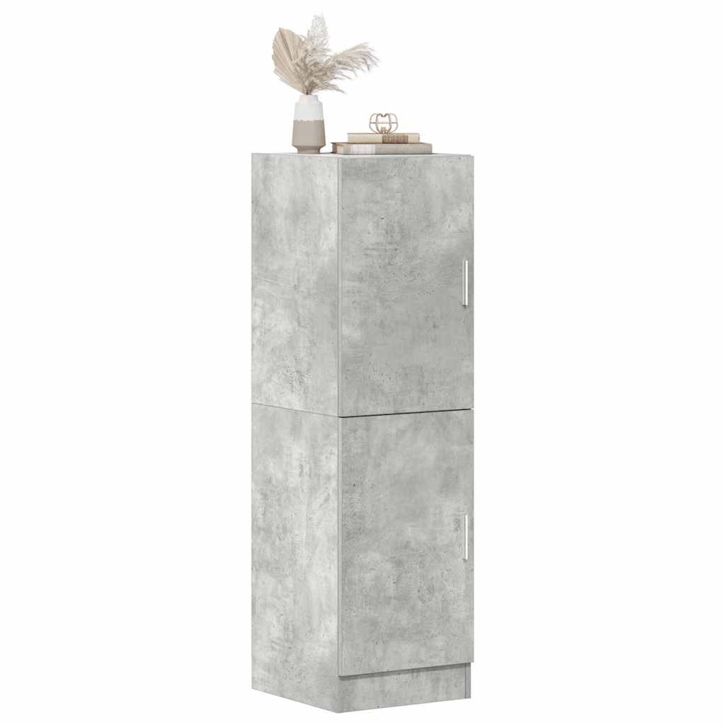 Vidaxl keukenkast 38x41,5x131,5 cm bewerkt hout betongrijs