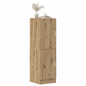 Vidaxl keukenkast 38x41,5x131,5 cm bewerkt hout artisanaal eiken