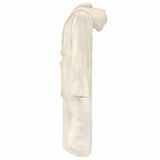 Vidaxl badjas kinn crème xxxl katoen