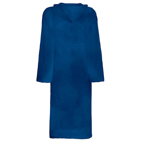 Vidaxl badjas kinn blauw xxl katoen