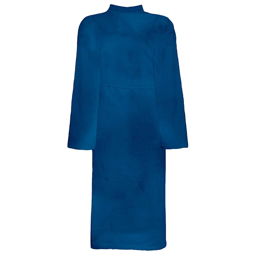 Vidaxl badjas kinn blauw xxl katoen