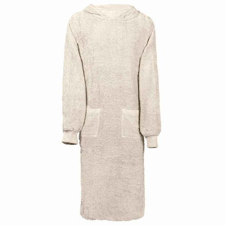 Vidaxl deken hoodie kinn crème xl katoen