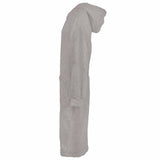 Vidaxl deken hoodie kinn grijs xl katoen
