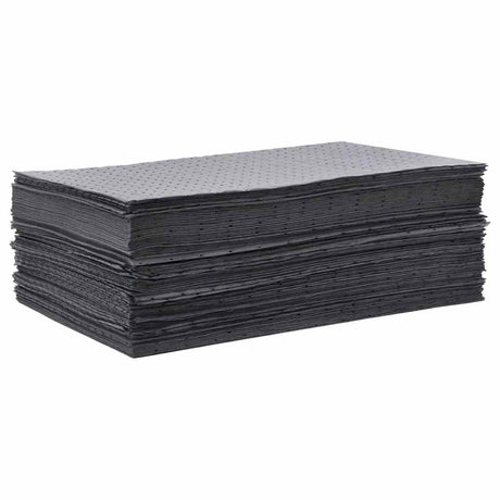 Vidaxl olie-absorberende pads 100 st 40x50 cm grijs