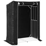 Vidaxx Kaminholzregal mit Regenschutz 150x80x200 cm verzinkter Stahl