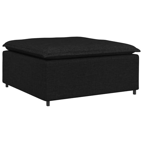 Vidaxl modulaire voetenbank module 100x100x48 cm zwart