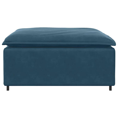 Vidaxl modulaire bank voetenbank module blauw 100x100x48 cm